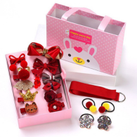Baby hair clip set with gift box