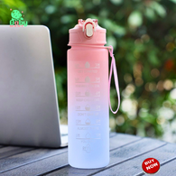 Plastic water cup high-value space cup gradient large-capacity water cup 750ml